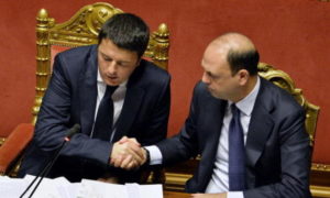 Alfano e Renzi