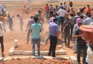 Kobane sepoltura