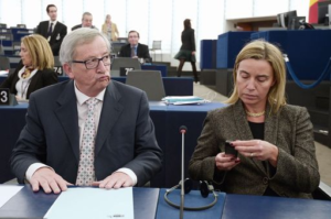 Juncker e Mogherini