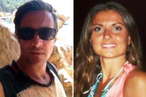 La combo mostra Paolo Pietropaolo e Carla Ilenia Caiazzo, in due immagine tratte dai rispettivi profili Facebook. L'uomo ha dato fuoco alla compagna incinta a Pozzuoli (Napoli), 01 febbraio 2016. Carla Ilenia Caiazzo ha ustioni sul 40 per cento del corpo, la prognosi per lei è riservata. La donna era all'ottavo mese di gravidanza: i medici del Cardarelli hanno deciso di farla partorire, ed ha dato alla luce una bambina che sta bene. ANSA/FACEBOOK +++ATTENZIONE LA FOTO NON PUO' ESSERE PUBBLICATA O RIPRODOTTA SENZA L'AUTORIZZAZIONE DELLA FONTE DI ORIGINE CUI SI RINVIA+++