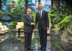 Obama e Raul Castro