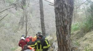 Isernia - soccorso vigili del fuoco