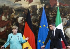 Renzi e Merkel