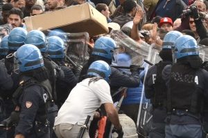 Scontri Campidoglio