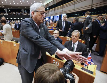 European Parliament session after British referendum to leave the EU