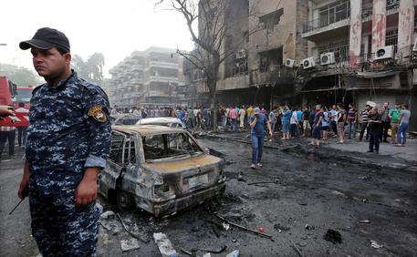 suicide car bomb attack in the Karada district of central Baghdad