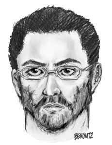 epa05486542 A handout sketch released by the New York City Police Department of a possible suspect, based on witness descriptions, in the shooting of Imam Maulama Akonjee and his assistant on 13 August the Queens Borough of New York City, New York, USA, 15 August 2016. The two were found with gunshot wounds to the head and taken to hospital, where the Imam died. The other person remains in critical condition at the Jamaica Hospital. EPA/NYPD / HANDOUT HANDOUT EDITORIAL USE ONLY