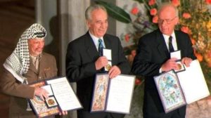 Nobel per Arafat, peres e Rabin