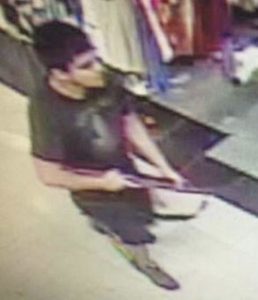 epa05553895 A handout picture made available by the Washington State Patrol taken from surveillance video provided by the Skagit County Department of Emergency Management on 23 September 2016 shows a man believed to be the shooter, armed with a rifle, who Washington State Patrol officers said is wanted in connection in the fatal shooting at the Cascade Mall in Burlington, Washington, USA, 23 September 2016. Washington State Patrol report that the gunman is on the loose and are asking members of the public to notify them after four people were fatally shot at a shopping mall about 65 miles north of Seattle, on the evening of 23 September 2016. Three confirmed deceased in the mall, shooter(s) left scene before police arrived, unknown number of shooters, possibly just one, police clearing mall now, stated 'Sgt. Mark Francis, a public information officer with Washington State Patrol. EPA/WASHINGTON STATE PARTOL / HANDOUT EDITORIAL USE ONLY / NO SALES / BEST QUALITY AVAILABLE HANDOUT EDITORIAL USE ONLY/NO SALES