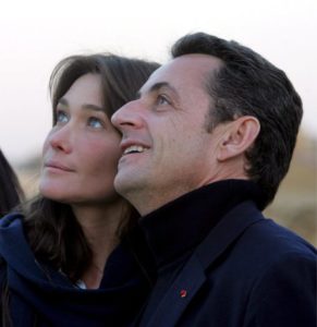 Carla Bruni e Sarkozy