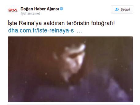 Istanbul: nuove foto dell’attentatore, non aveva la barba