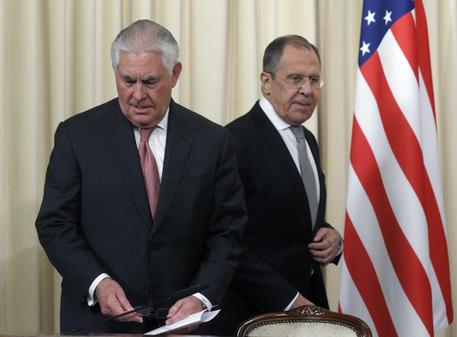 Sergei Lavrov and Rex Tillerson talks