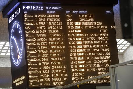 ++ Termini in tilt: Rfi, circolazione in graduale ripresa ++