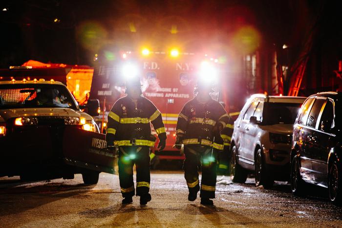 At least 12 dead in blaze at Bronx apartment building in New York City