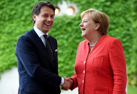 Prime Minister of Italy Giuseppe Conte visits Berlin