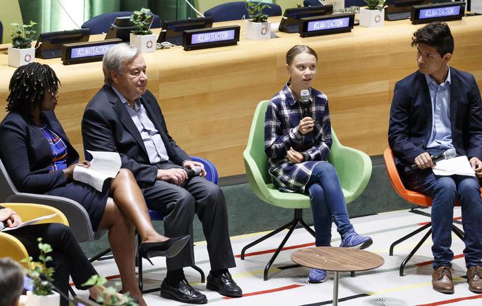 Il monito di Greta all’Onu, noi giovani inarrestabili