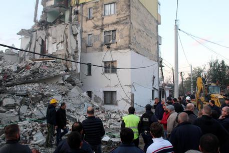 Earthquake aftermath in Albania