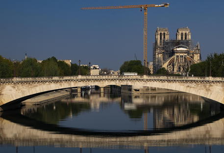 Easter Sunday amid coronavirus lockdown in Paris
