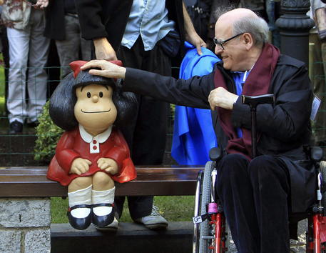 Joaquin Salvador Lavado Tejon, aka ‘Quino’ died aged 88