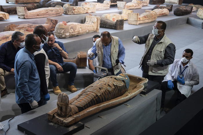 New discoveries at Saqqara Necropolis in Giza