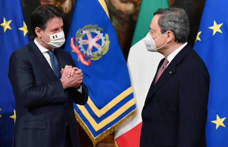 >>>ANSA/ IL RITORNO IN CAMPO DI CONTE, DOMANI L’INCONTRO CON DRAGHI