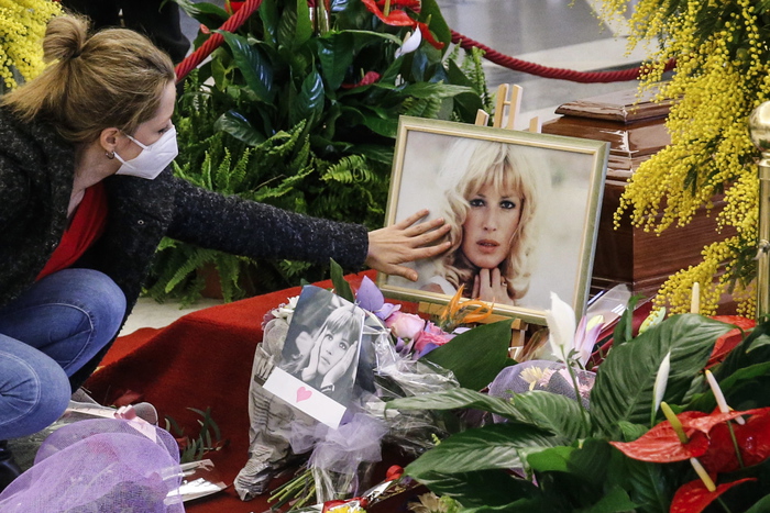Monica Vitti’s burial chamber at Campidoglio in Rome