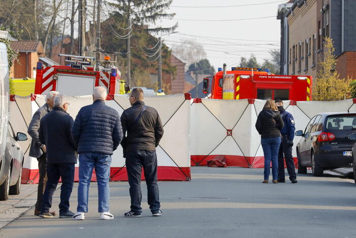 Car accident in Belgium