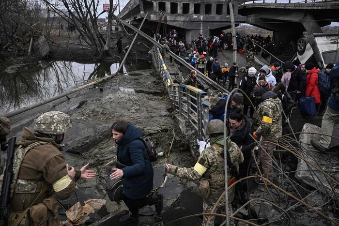 UCRAINA: ONU, ENTRO IL WEEKEND I RIFUGIATI SARANNO 1,5 MILIONI