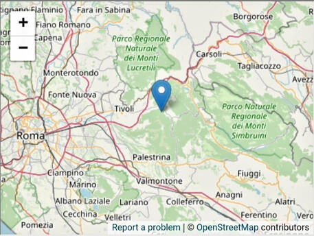 Terremoti: scossa 3.4 in provincia di Roma